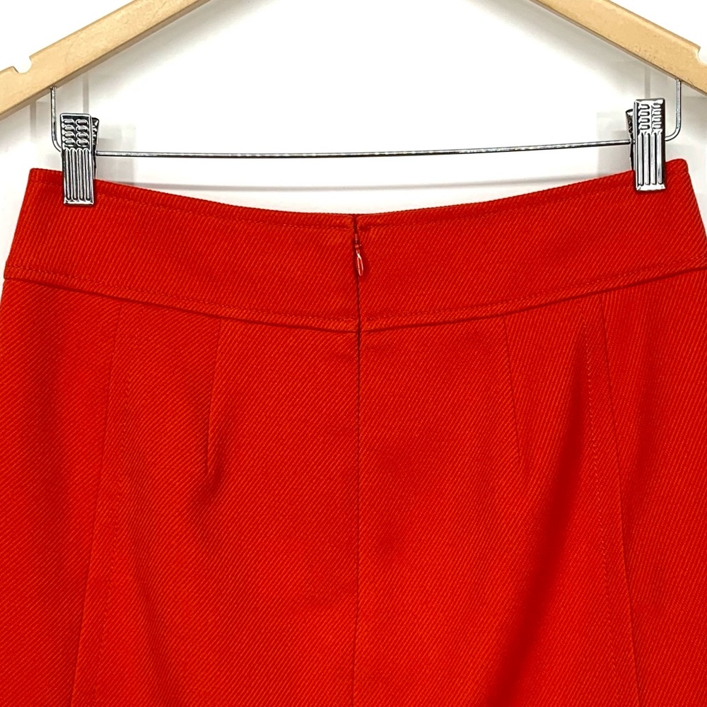 Loft Ann Taylor Solid Orange Slit Front Cross Wea… - image 6